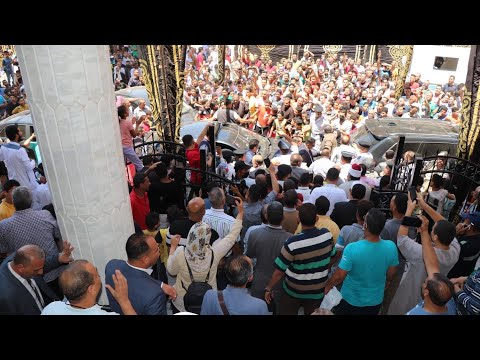 خطبة الجمعة كواليس من مسجد الروضة بميت غمر
