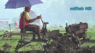 KEREN!!Modifikasi Traktor Sawah Milik Bpk.Tijan Bisa di Naiki Seperti Kerbau