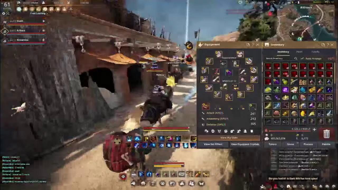 【Black Desert Online】Basilisk Den 141m/hour 27+ caphras YouTube