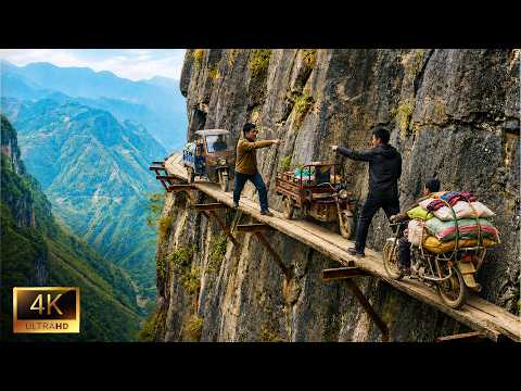 Impossible Places | World’s Most Extreme Roads That Scare Every Driver | 4K Travel Documentary