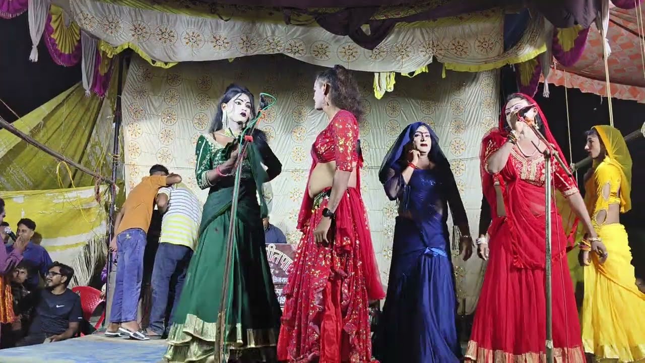 सोनू डांसर की नौटंकी बिंदगंज कोर्स डांस रंगारंग प्रोग्राम सीधा फार्मेसी गाने का धमाल मचाया