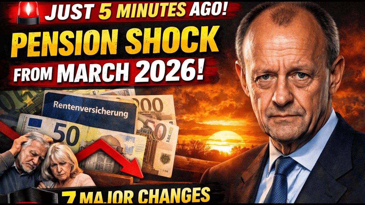 Rentenschock März 2026: 7 große Änderungen für Millionen Rentner in Deutschland erklärt