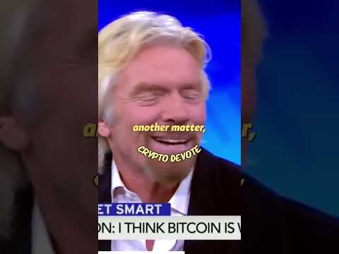 Richard Branson talks about bitcoin ?#shorts
