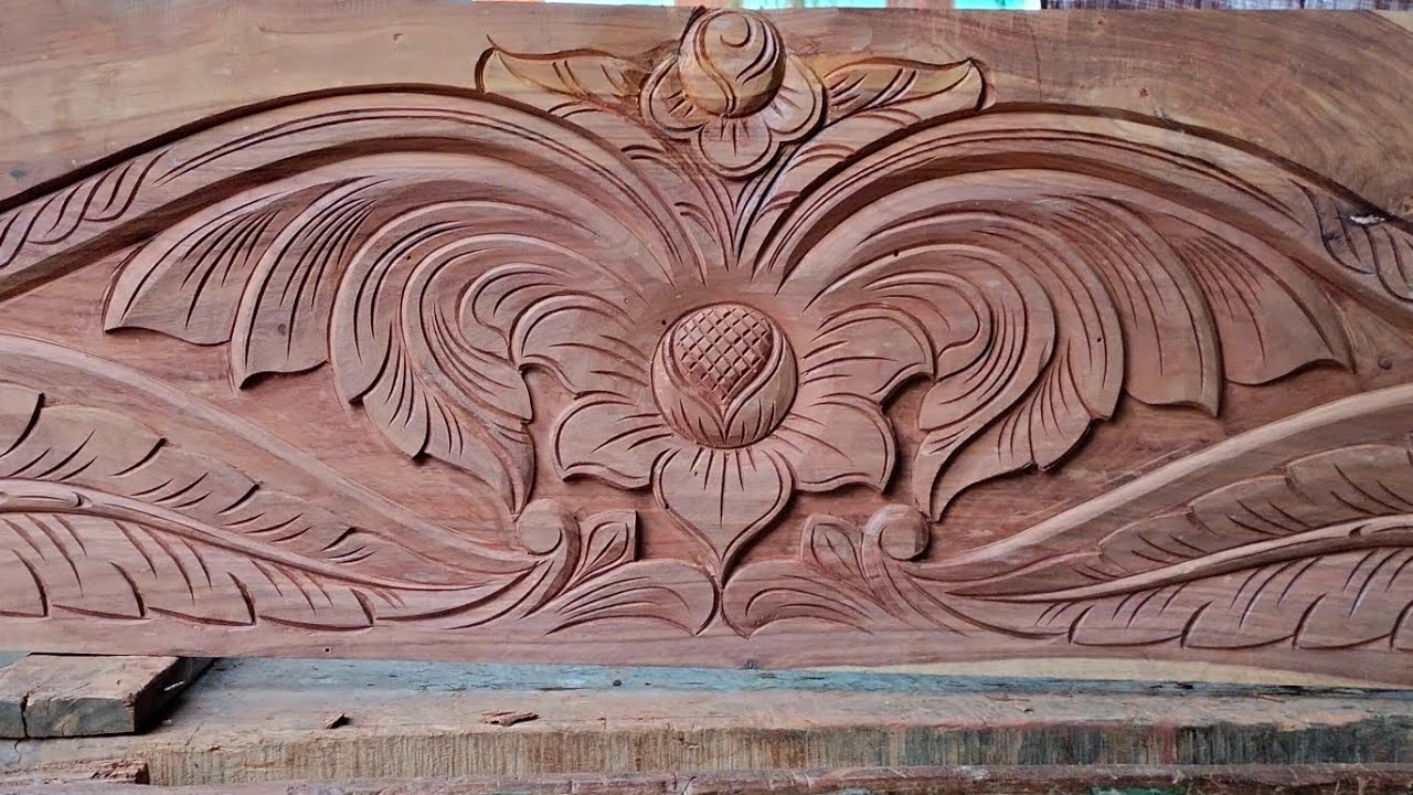 Wood Box palang latest carvin design | wood Carving Tutorial Video 