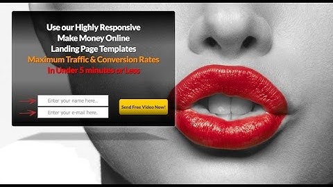 Squeeze Page   How to Make a Landing Page in under 5 min