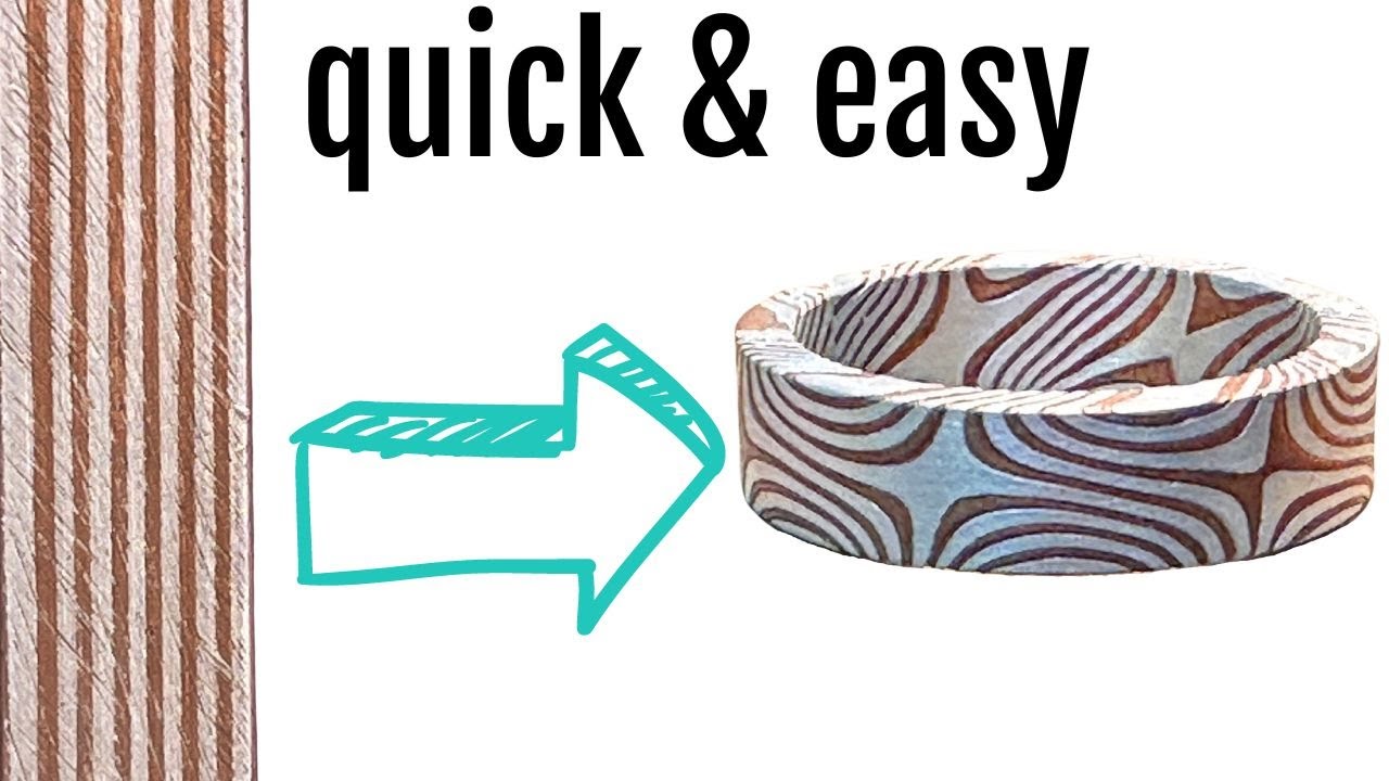 Making a Mokume Gane ring with a star pattern. silver & copper Japanese jewelry 木目金