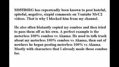 M055B0RG Shutdown by Youtube