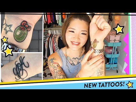 NEW TATTOOS! For my Daughter & Husband | HelloHannahCho