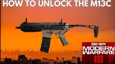 HOW TO UNLOCK "M13C" FAST IN MW2! (New Gun, MW3 Reveal Event)