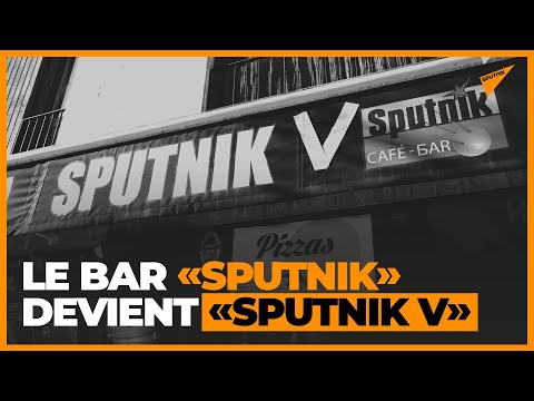 Le bar parisien «Sputnik» devient «Sputnik V», un clin d'œil au vaccin russe