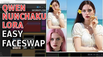 ComfyUI Tutorial: How To Do Face Swap Using Qwen Edit 2509 #comfyui #comfyuitutorial #qwenimage