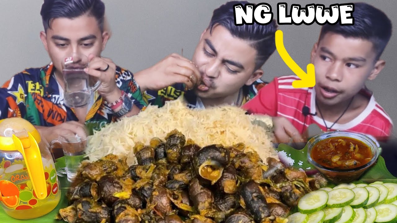 MY FAVORITE LAI THAROI 🔥🤤|| HOW TO COOK SNAIL  DELICIOUSLI ||manipuri mukbang ||tharoi thongba