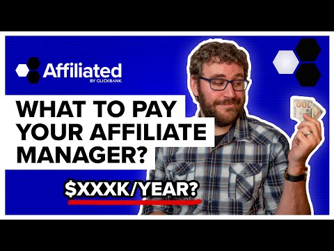 Thumbnail for How Much Should You Pay Your Affiliate Manager? | ClickBank