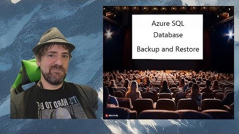 Azure SQL DB - Database Backup and Restore using BACPAC file