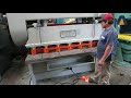 Vídeo: lac-239 Cizalla mecánica modelo 4A-6, capacidad 1/4" x 6 ft, marca Steelweld