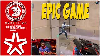 EX GE VS LIGHTNINGFAST! Asterisk vs Gods Reign - HIGHLIGHTS - VCT Challengers SA 2026 | ASTK vs GDR