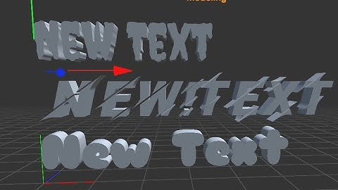 How to change text model font ?