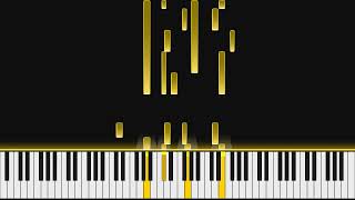 Ludwig van Beethoven - March from A Clockwork Orange | Piano Visualization