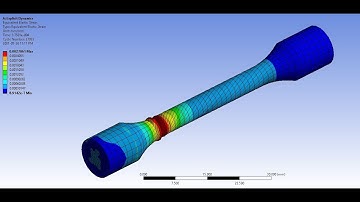 ANSYS Tutorial: Torsion Test using Explicit Dynamics