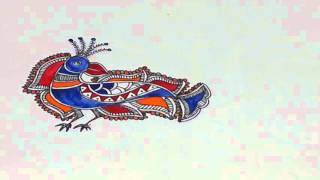 madhubani peacock easy draw way