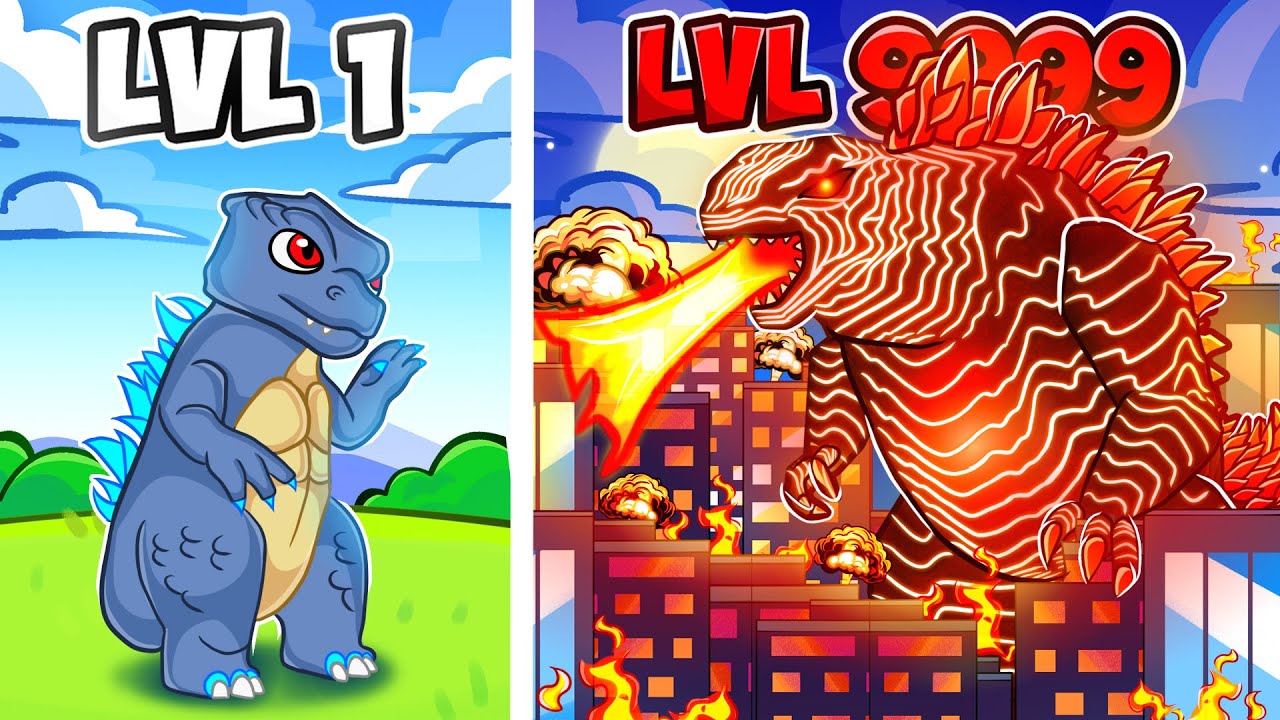 Upgrading GODZILLA into THERMO GODZILLA in ROBLOX!