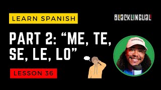 Lo vs se vs le in Spanish