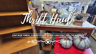 Thrift Haul | Vintage Finds, Furniture & Some Unexpected Treasures