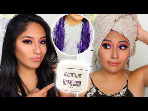 Does Overtone Work On Dark Hair Youtube