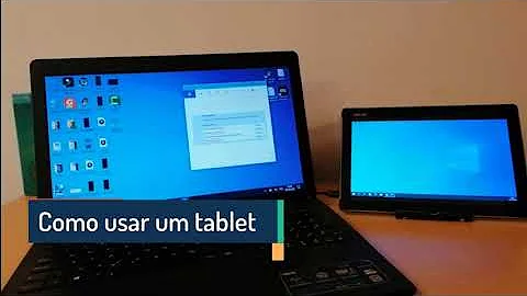 Como usar o tablet como segundo monitor via USB?