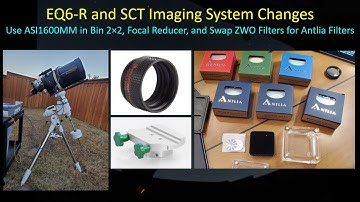 EQ6-R Pro Mount and SCT Imaging Train Modifications