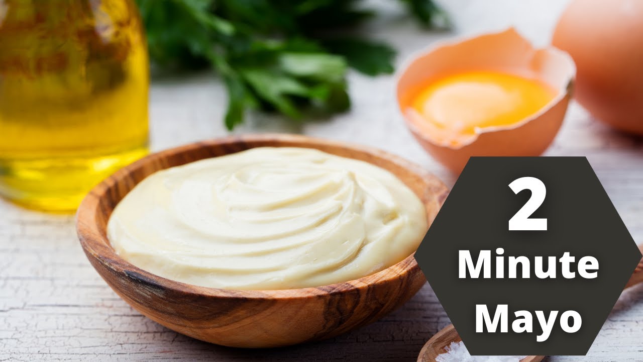 Two-Minute Mayonnaise Recipe