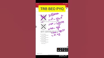 TRB BEO PYQ🎯BEO 2020#tet #mathstricks  #TNPSC PYQ#reasoningtricks