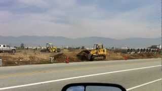 973 track loader grading