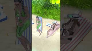 Enjoying a chill day at the beach 🏖️🏝️👙 #utlas #beach #beachlife #shorts screenshot 5