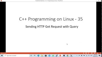 C++ Programming on Linux - Sending HTTP Get Request Example 2