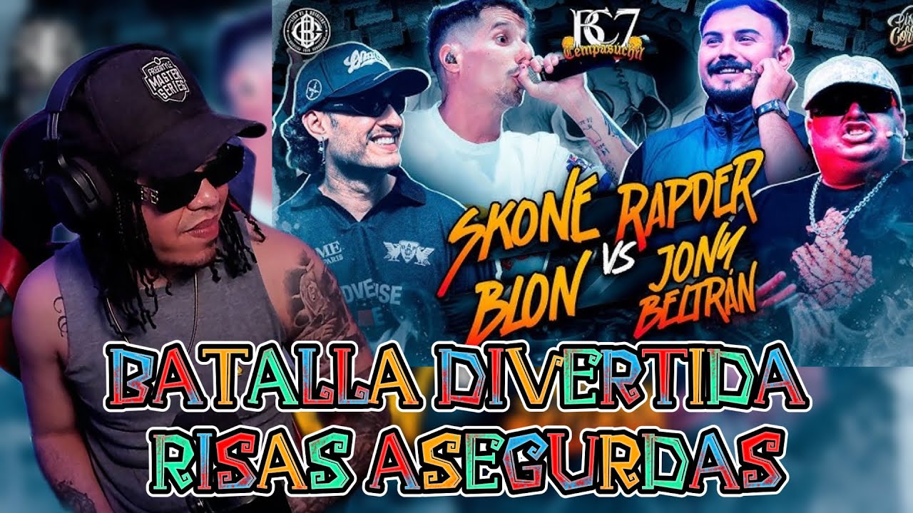 ¿PALIZON? HONESTA REACCION A  Rapder y Jony Beltran Vs Blon y Skone.
