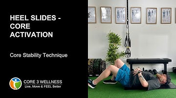 Heel Slides | Eliminate Back Pain | Lower Back Rehab | Core Exercise