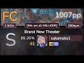 sakamata1 | 765 MILLION ALLSTARS - Brand New Theater [We are all MILLION]+HDDT 99.35% (#1 1007pp FC)