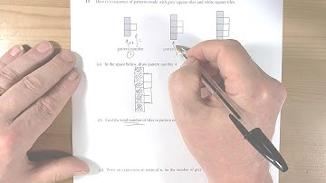 Pearson 2017 GCSE Mathematics Specimen Paper 1F Q13
