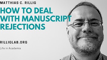 How to deal with manuscript rejections. #academic #publishing #rejection