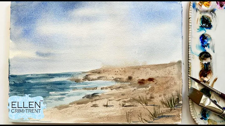 Watercolor Coastal Painting for Beginners