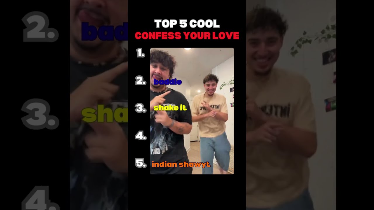 Ranking The Coolest Confess Your Love 