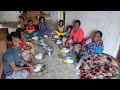 Mutton curry with rice | I fed mutton to my mother-in-law.|