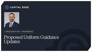 Proposed Uniform Guidance Updates