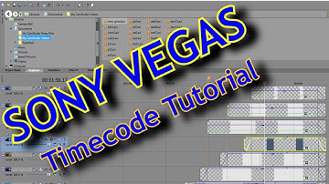 Sony Vegas tutorial - Timecode generator as shift clock (30 FPS VS 60 FPS)