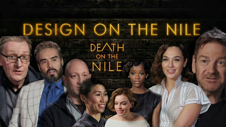 Death on the nile 2023 poster