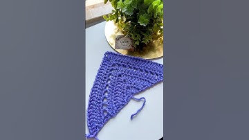 No Complicated Stitches - Beginner Crochet Shawl