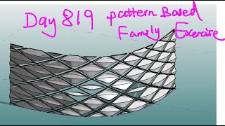 Revit Exercise (Day 819) - Pattern Based Family Exercise