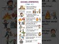 Learn idioms through images, Learn idioms in a simple way,Idioms for Competitive Exams