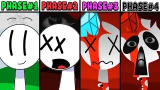 All Phases In New Incredibox Sprunki Oc Of Henry Stickimin From Phase 1 To Phase 4
